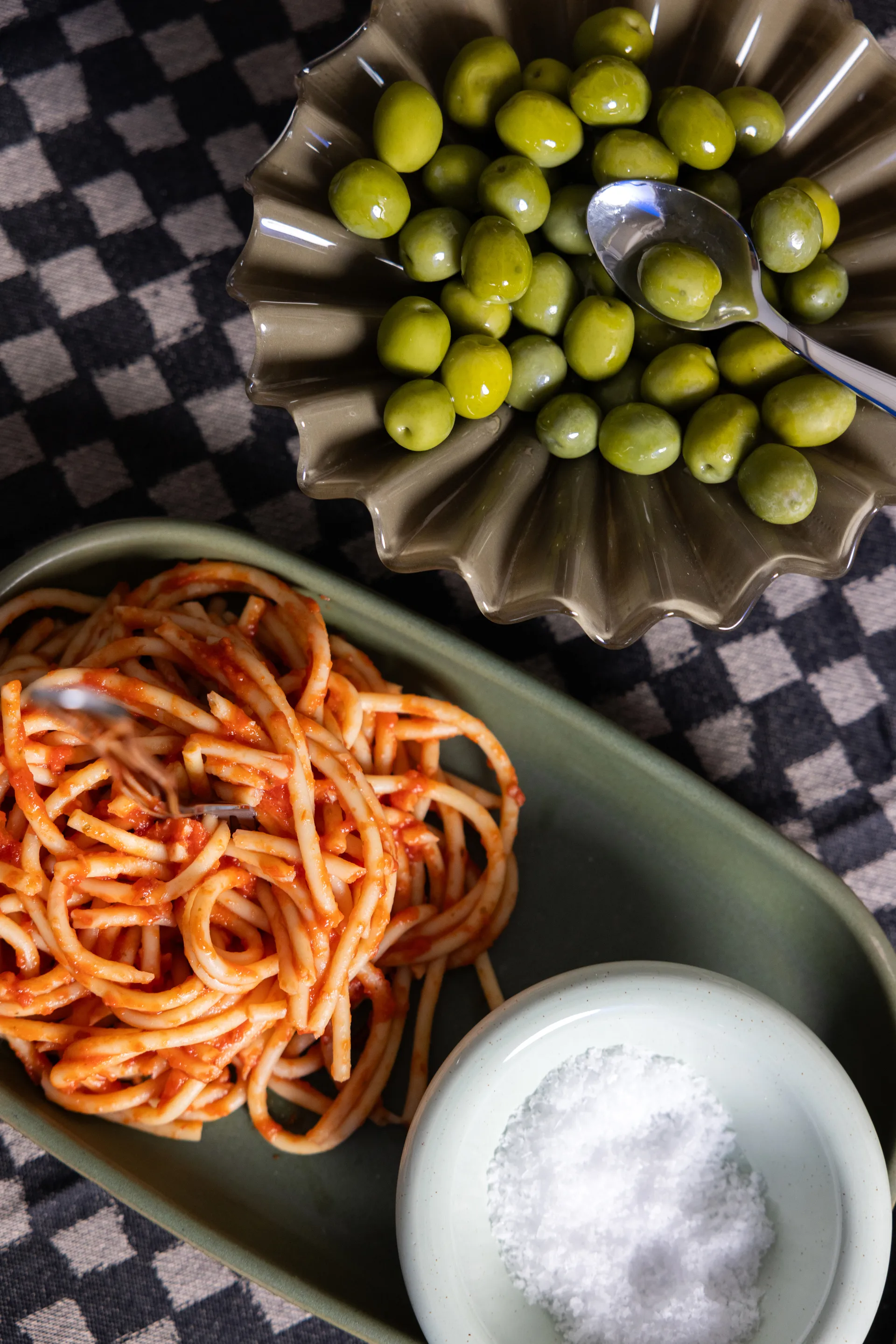 로리 보울 M Ø18 cm, Green-beige Byon | 바이온