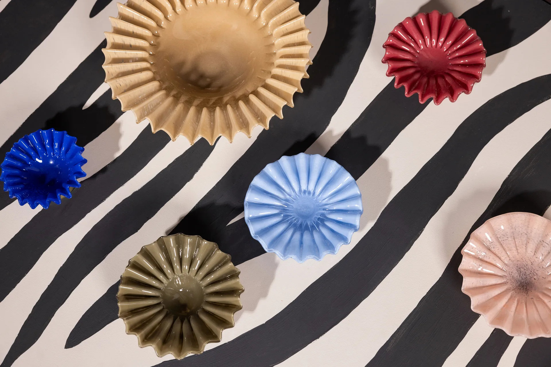 로리 보울 M Ø18 cm, Green-beige Byon | 바이온