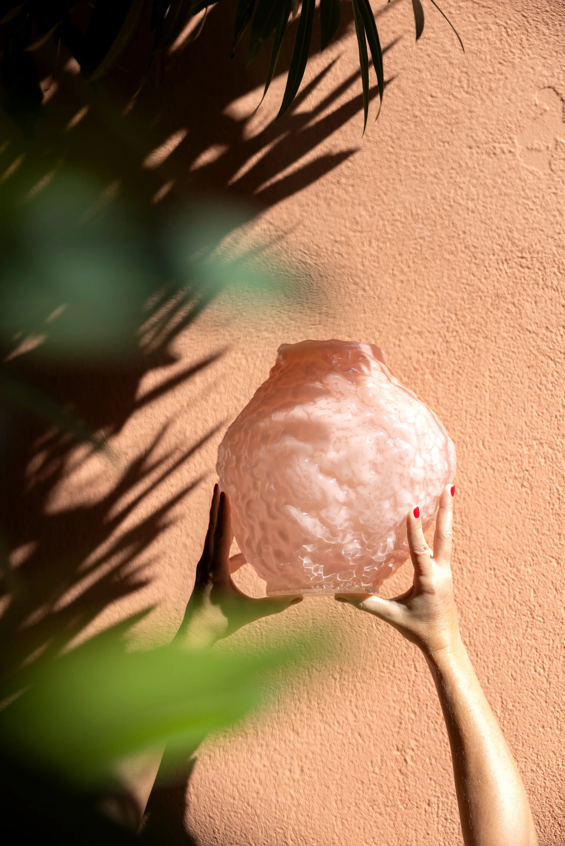 코랄로 화병 M 26x28x27 cm, Pink Byon | 바이온