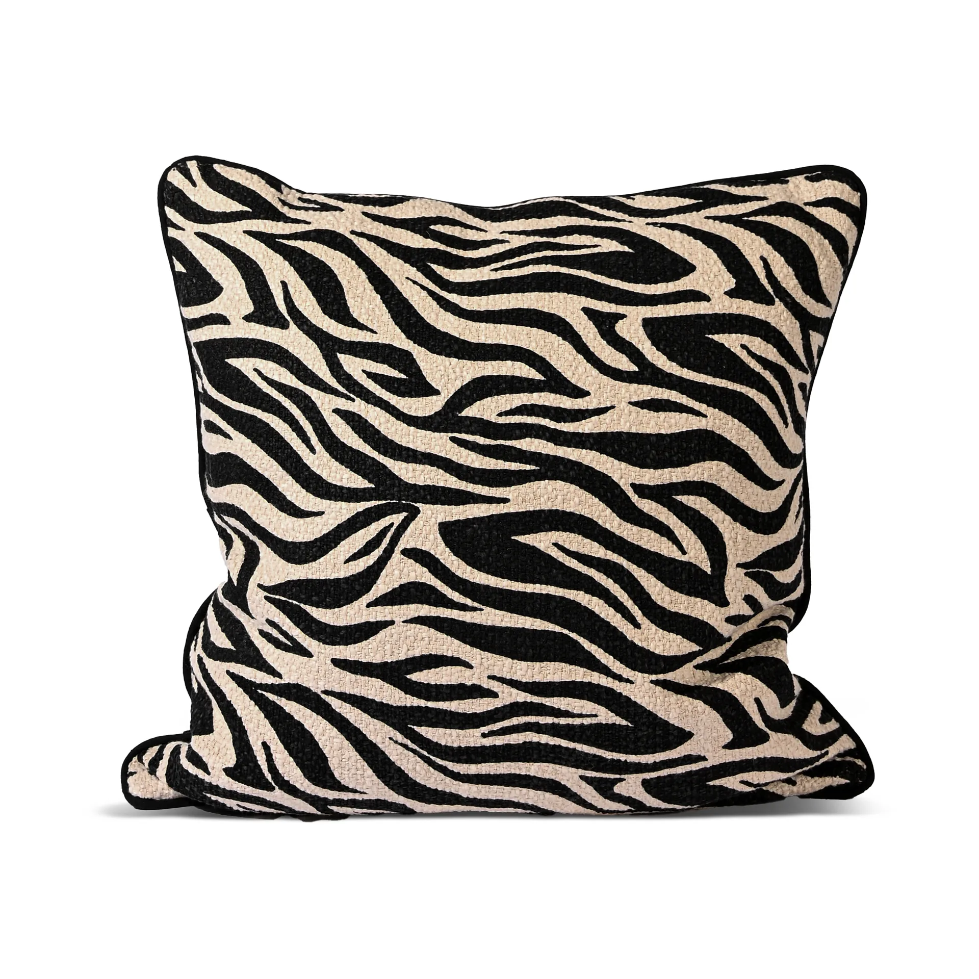 아니마 쿠션 M 50x50 cm, Zebra-black Byon | 바이온