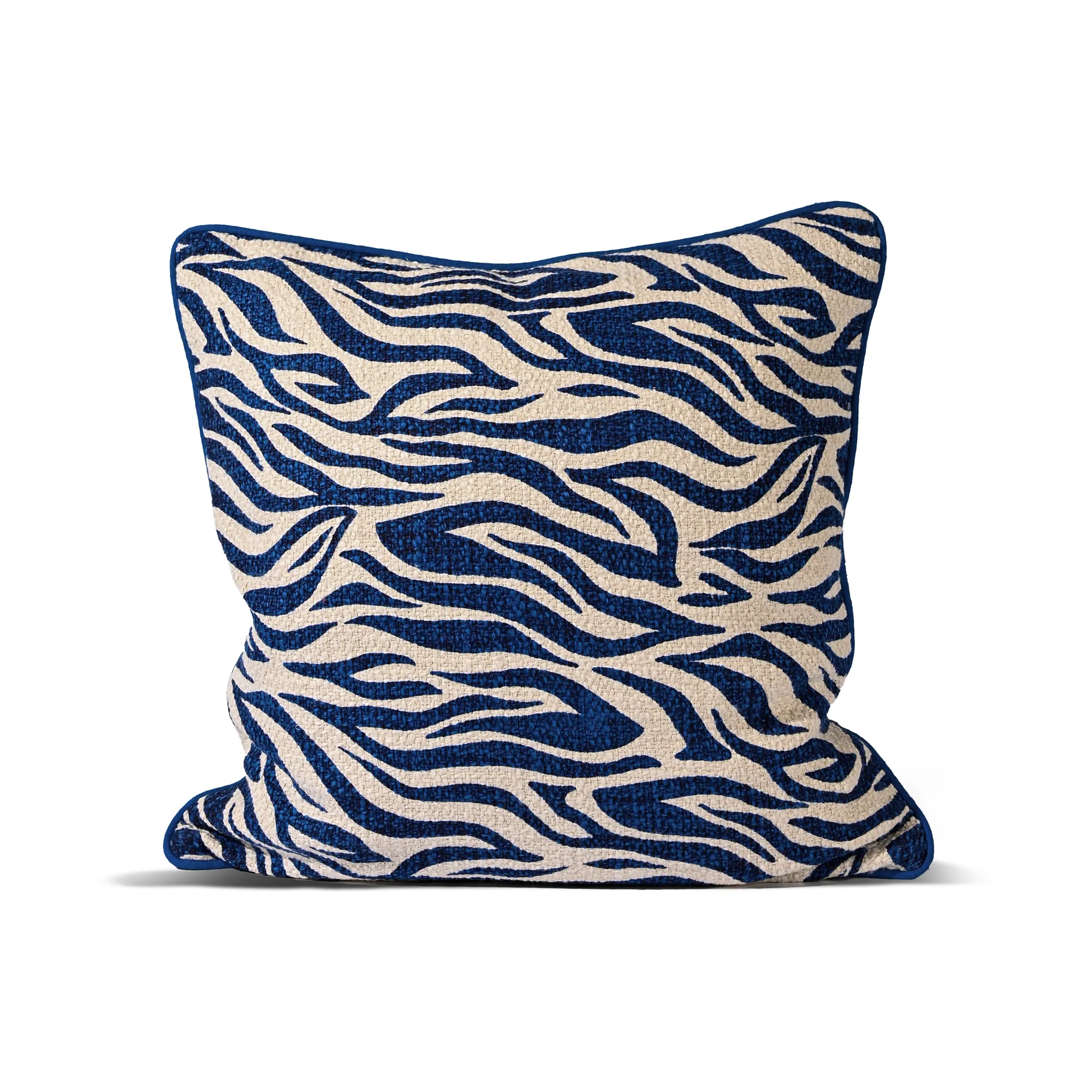 아니마 쿠션 M 50x50 cm, Zebra-blue Byon | 바이온