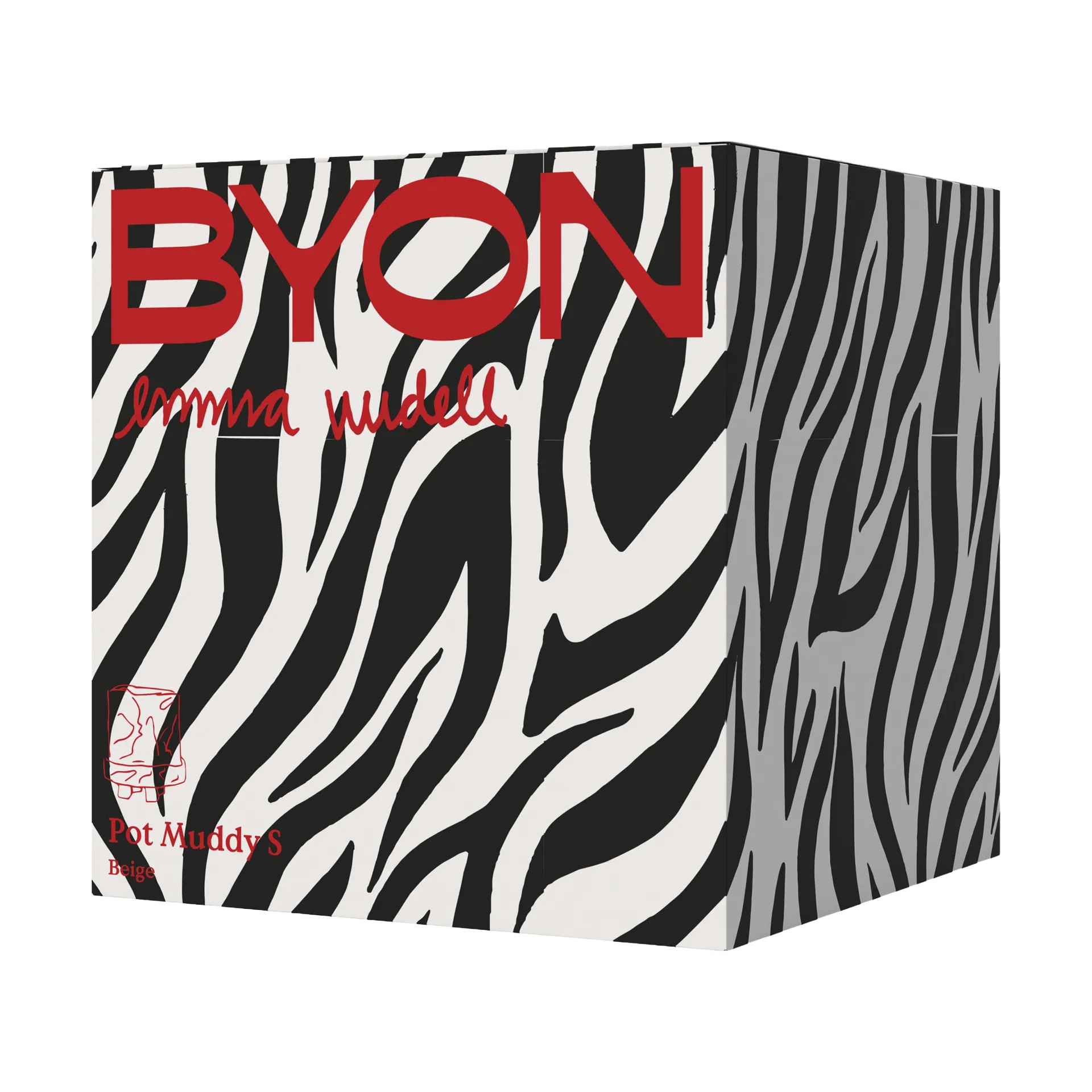 머디 팟 S Ø17.5 cm, Beige Byon | 바이온