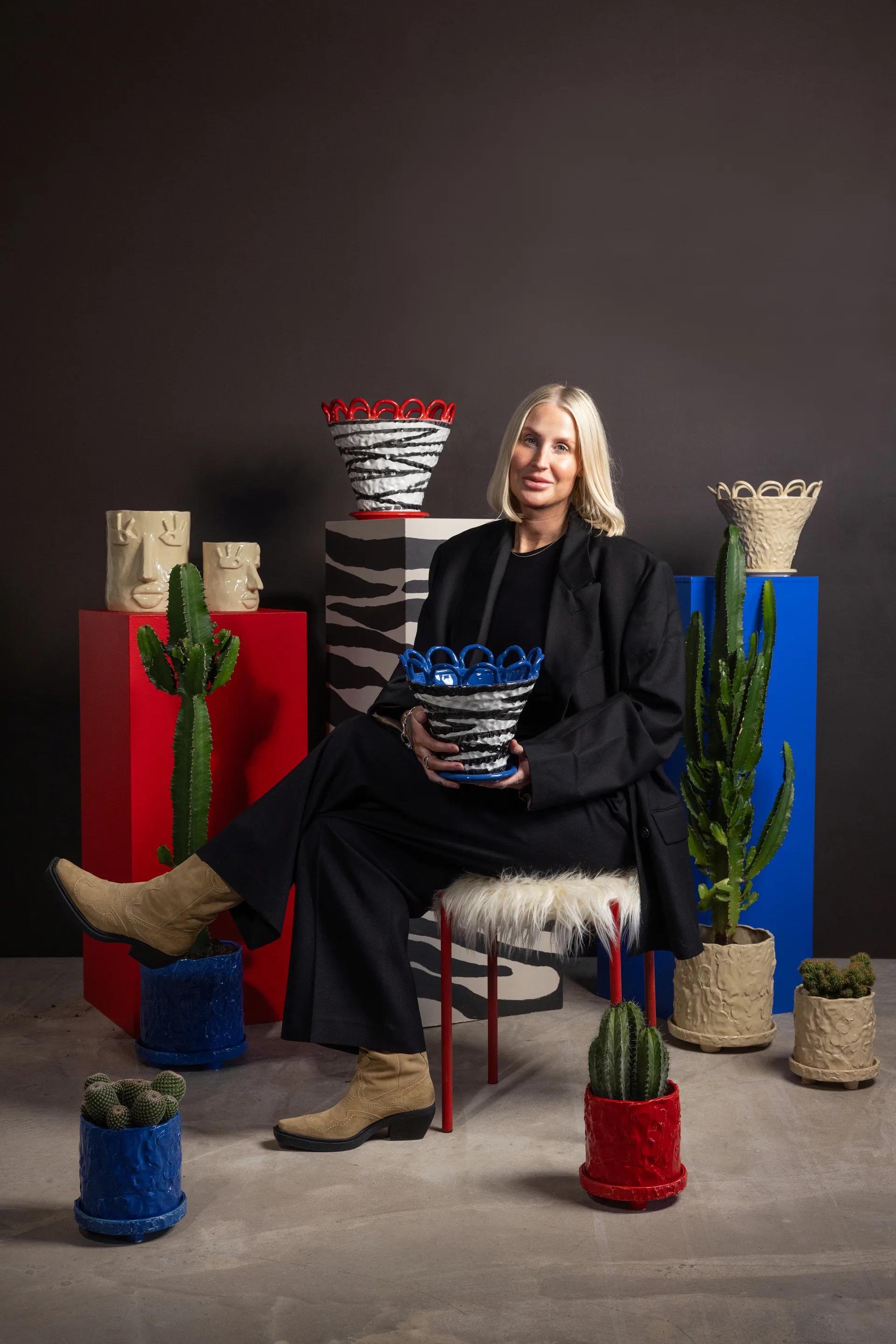 머디 팟 S Ø17.5 cm, Red Byon | 바이온