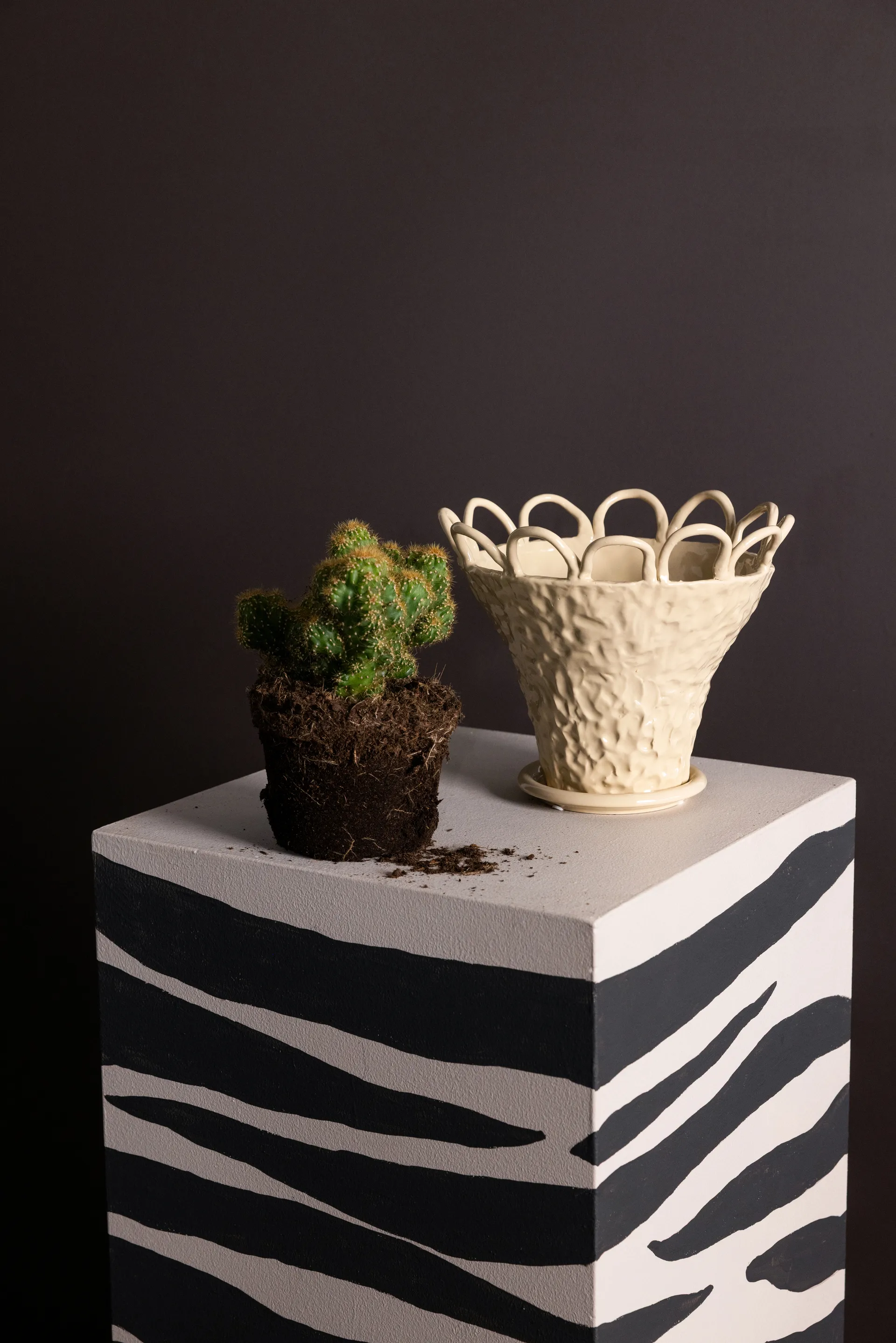 패티 화병 S Ø25 cm, Beige Byon | 바이온