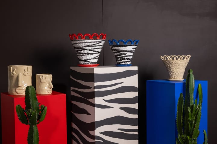 패티 화병 S Ø25 cm, Zebra-blue Byon | 바이온