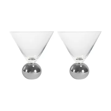 Spice 글래스 24 cl 2개 세트 - Clear-silver - Byon | 바이온