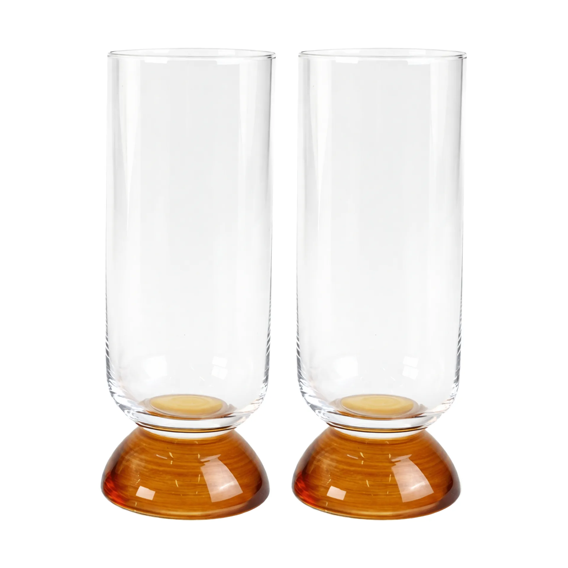 Spice 대형 물잔 38 cl 2개 세트, Clear-amber Byon | 바이온