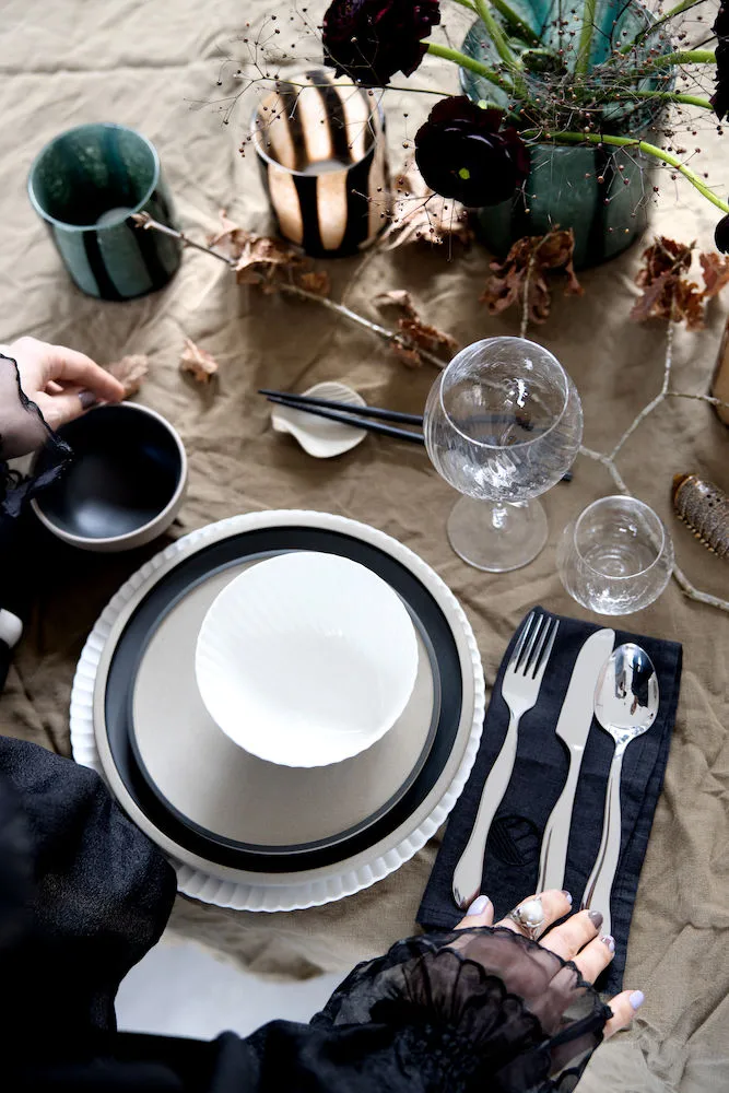 캘로어 캔들홀더 XS Ø10 cm, Black-beige Byon | 바이온