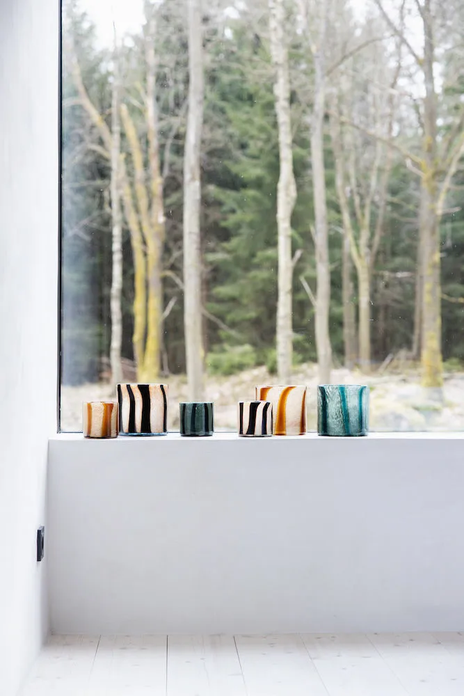 캘로어 캔들홀더 XS Ø10 cm, Black-beige Byon | 바이온