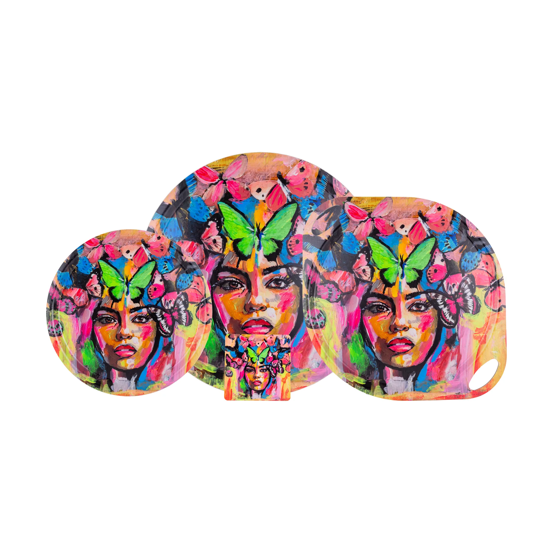 커밍 백 투 라이프 트레이 Ø46 cm, Multi Carolina Gynning | 카롤리나 귀닝