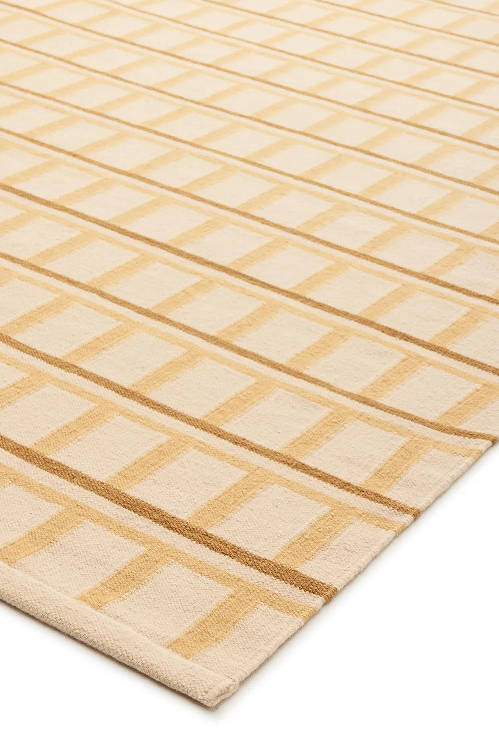 마이소르 울 러그, 오프 화이트-마살라 옐로우-옐로우, 180x270 cm Chhatwal & Jonsson | 샤트왈앤존슨