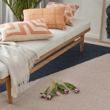 우나 울 카펫 180x270 cm - dark blue-beige-off white - Chhatwal & Jonsson | 샤트왈앤존슨