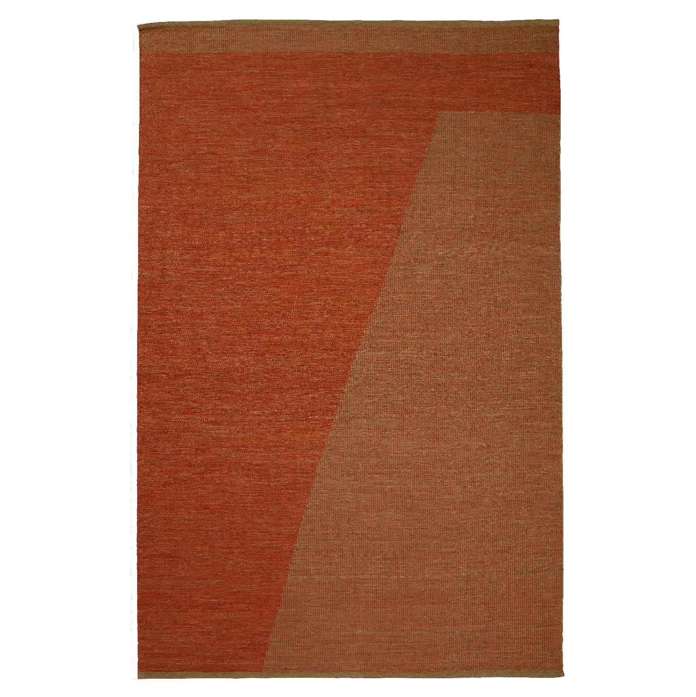 우나 울 카펫 180x270 cm, rust-beige Chhatwal & Jonsson | 샤트왈앤존슨