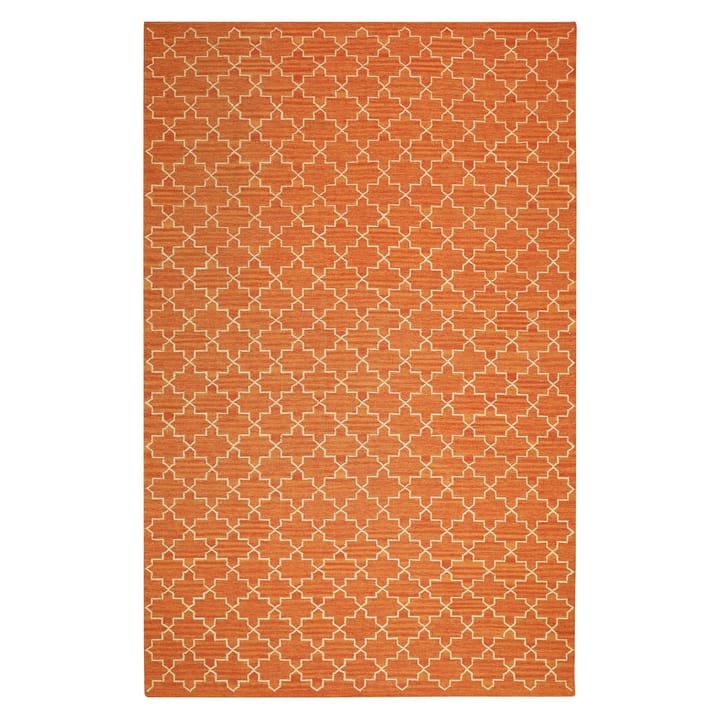 뉴 지오메트릭 러그  180x272 cm - Orange melange -off white - Chhatwal & Jonsson | 샤트왈앤존슨