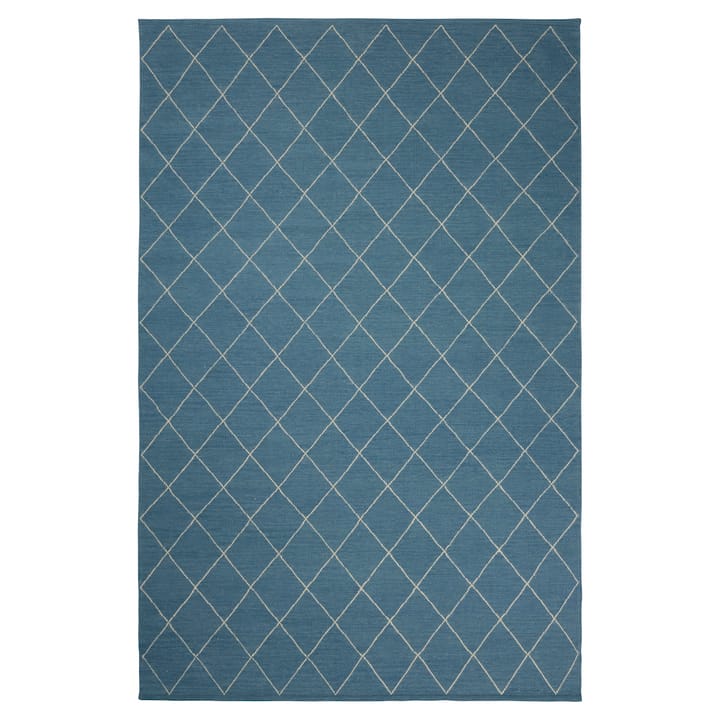 다이아몬드 러그 184x280cm - Heaven blue- off white - Chhatwal & Jonsson | 샤트왈앤존슨