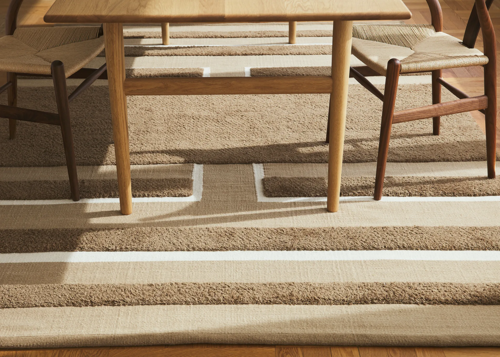 베다 러그 200x300 cm, Mocha-beige-off white Chhatwal & Jonsson | 샤트왈앤존슨