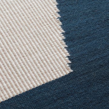 우나 울 카펫 230x320 cm - dark blue-beige-off white - Chhatwal & Jonsson | 샤트왈앤존슨