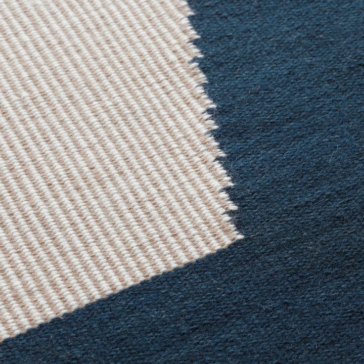 우나 울 카펫 230x320 cm, dark blue-beige-off white Chhatwal & Jonsson | 샤트왈앤존슨