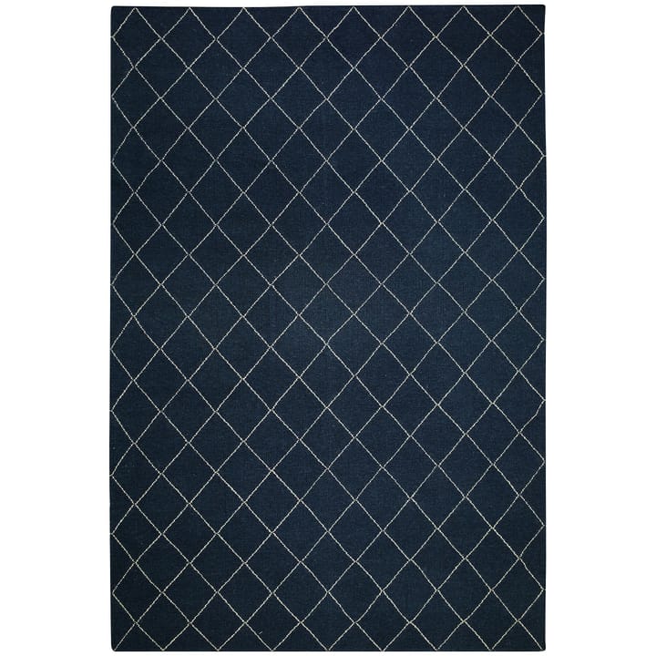 다이아몬드 러그 230x336 cm - Blue melange-off white - Chhatwal & Jonsson | 샤트왈앤존슨