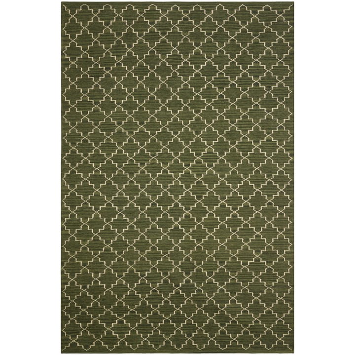 뉴 지오메트릭 러그 234x323 cm - Green melange-off white - Chhatwal & Jonsson | 샤트왈앤존슨
