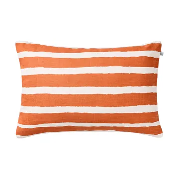 블록 스트라이프 야외용 쿠션 40x60 cm - Apricot orange-off white - Chhatwal & Jonsson | 샤트왈앤존슨