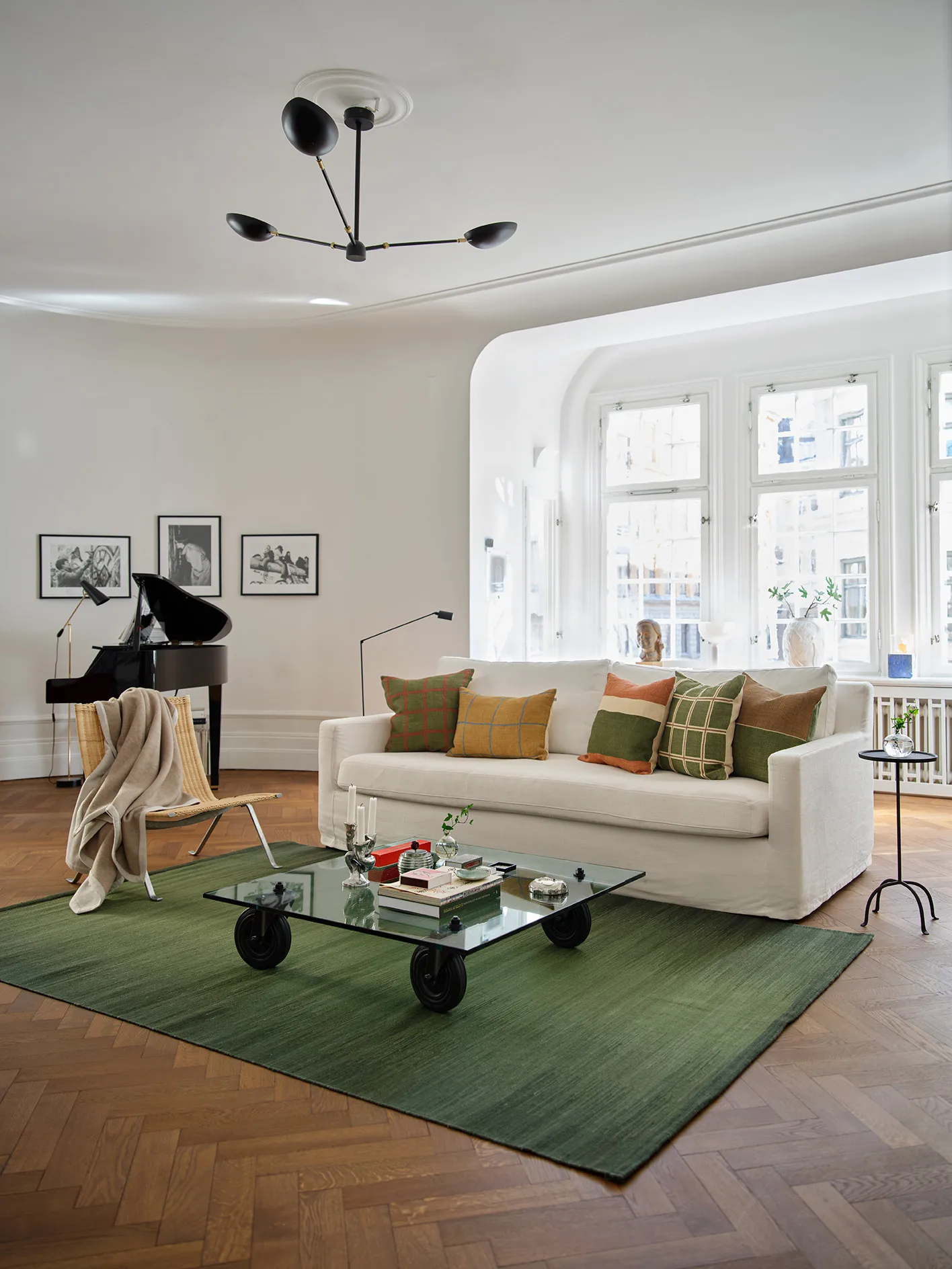 차크라 쿠션 커버 40x60 cm, Khaki-heaven blue Chhatwal & Jonsson | 샤트왈앤존슨