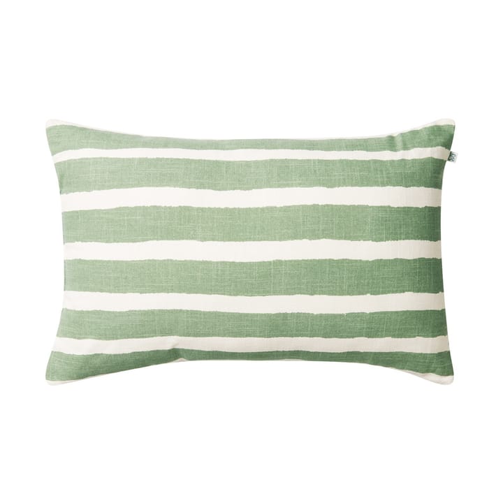 블록 스트라이프 아웃도어 쿠션 40x60 cm, Sage-off white Chhatwal & Jonsson | 샤트왈앤존슨