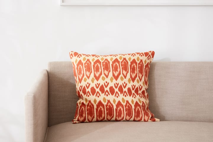 이카트 봄베이 베개커버 50x50 cm, Apricot orange-rose-yellow Chhatwal & Jonsson | 샤트왈앤존슨