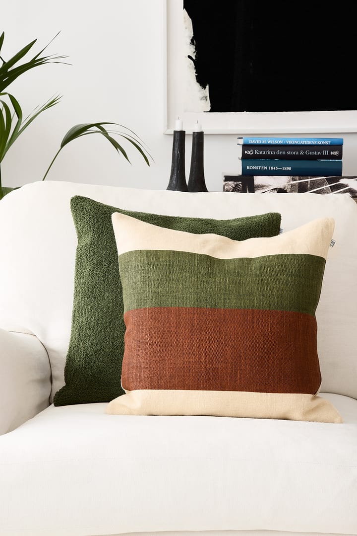 쿠마르 필로우케이스 50x50 cm, Cactus Green-Terracotta Chhatwal & Jonsson | 샤트왈앤존슨