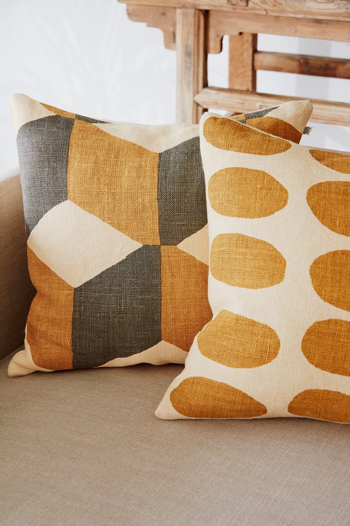 아심 베개커버 50x50 cm, Light beige-spicy yellow Chhatwal & Jonsson | 샤트왈앤존슨