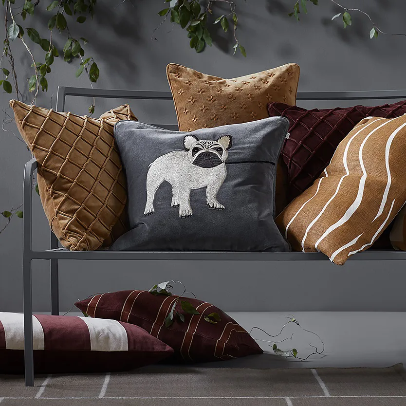 데바 베개커버 50x50 cm, Masala yellow Chhatwal & Jonsson | 샤트왈앤존슨