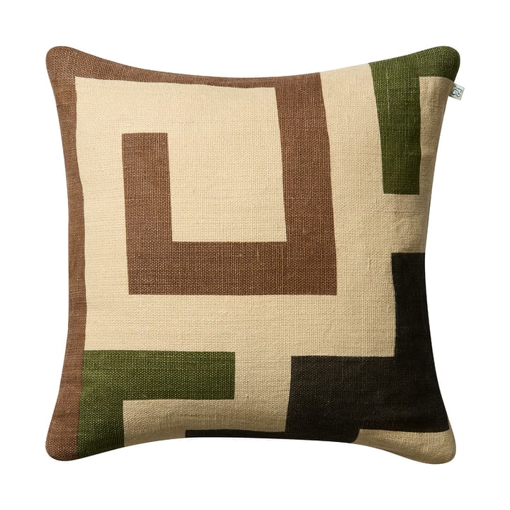 아만 쿠션 커버 50x50 cm, Taupe-cactus green-brown Chhatwal & Jonsson | 샤트왈앤존슨