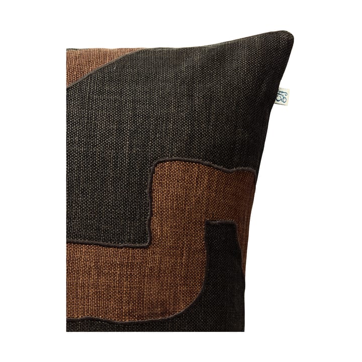 시킴 필로우케이스 50x50 cm, Taupe-Dark Brown Chhatwal & Jonsson | 샤트왈앤존슨