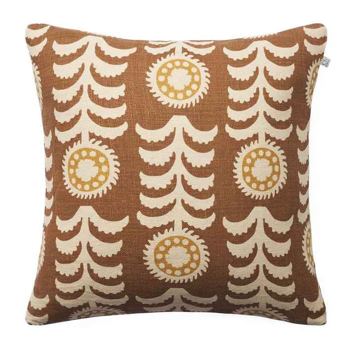 알로크 쿠션 커버 50x50 cm - Taupe-spicy yellow - Chhatwal & Jonsson | 샤트왈앤존슨