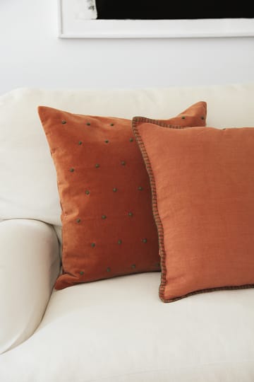 로마 쿠션커버 50x50 cm - Terracotta-forest green - Chhatwal & Jonsson | 샤트왈앤존슨