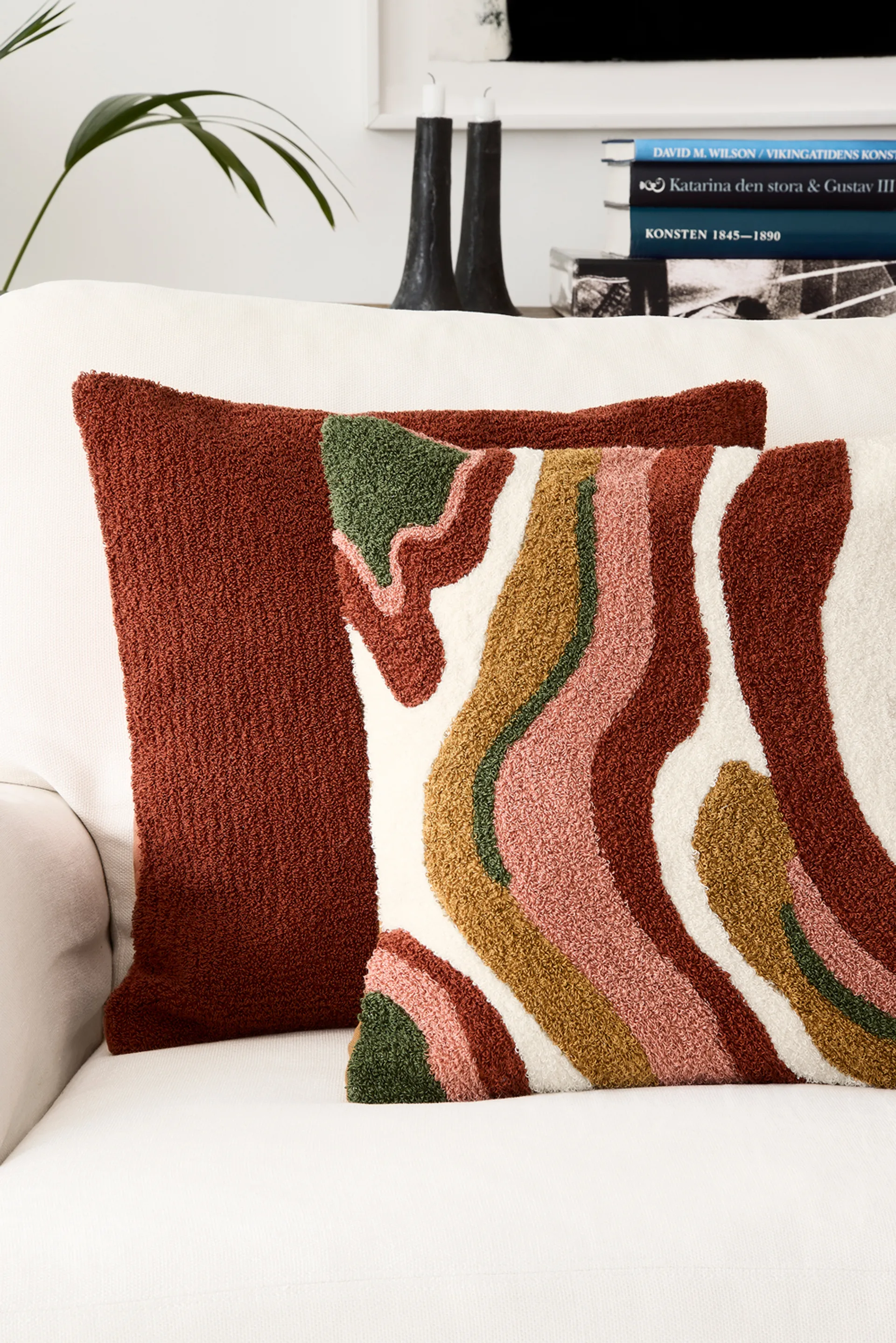 마니 쿠션 커버 50x50 cm, Terracotta Chhatwal & Jonsson | 샤트왈앤존슨