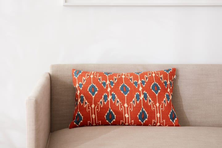 이캐트 고아 베개커버 60x40 cm, Apricot orange-heaven blue Chhatwal & Jonsson | 샤트왈앤존슨