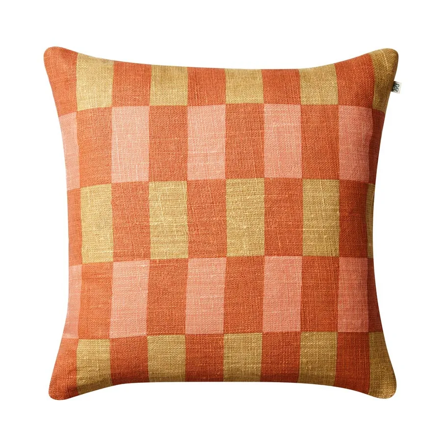 마라리 쿠션 커버, Apricot orange-khaki-rose, 50x50 cm Chhatwal & Jonsson | 샤트왈앤존슨