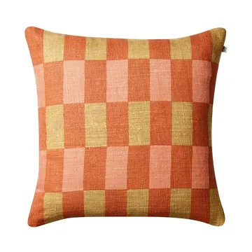 마라리 쿠션 커버 - Apricot orange-khaki-rose, 50x50 cm - Chhatwal & Jonsson | 샤트왈앤존슨