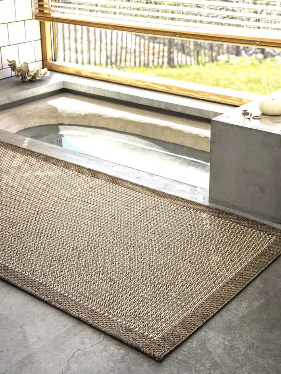 바하르 러그, Beige-off white 80x250 cm Chhatwal & Jonsson | 샤트왈앤존슨