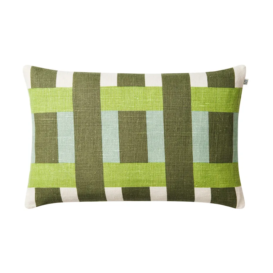 베나라스 쿠션 커버, Cactus green-lime-aqua, 40x60 cm Chhatwal & Jonsson | 샤트왈앤존슨