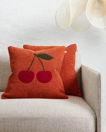 Cherry 쿠션 커버 50x50 cm - Apricot Orange-red-green - Chhatwal & Jonsson | 샤트왈앤존슨