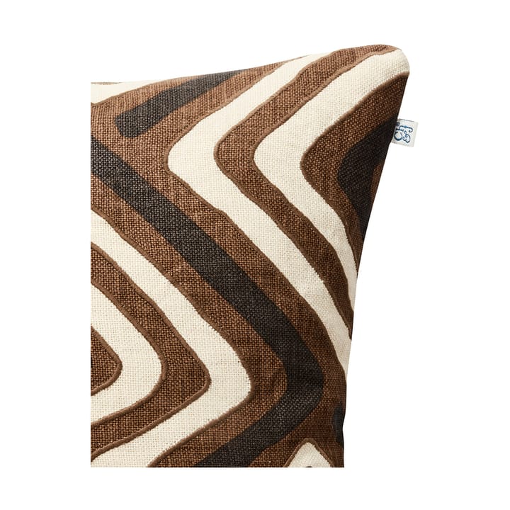 Gujarat 베개커버 50x50 cm, Dark Brown-Taupe Chhatwal & Jonsson | 샤트왈앤존슨