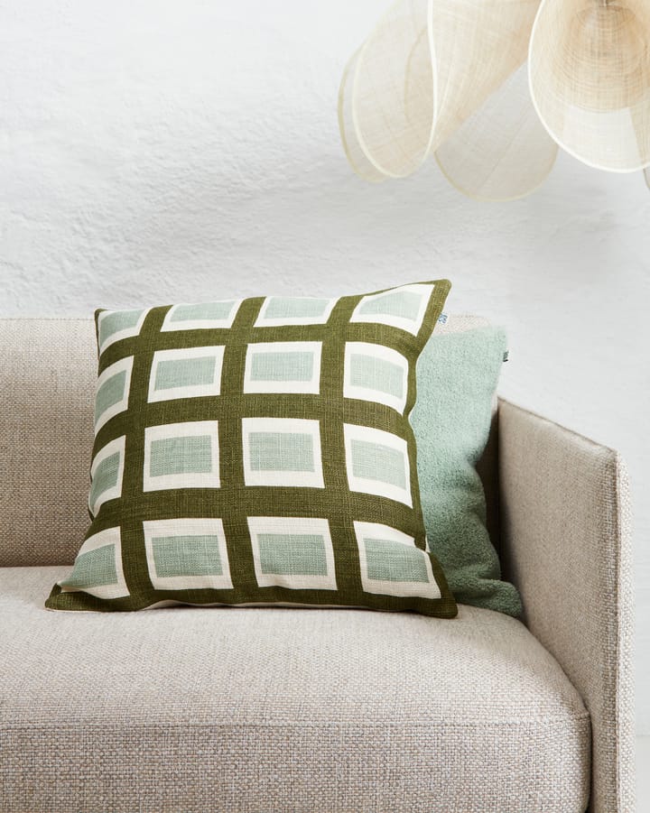 Hira 쿠션 커버 50x50 cm, Cactus Green/Aqua Chhatwal & Jonsson | 샤트왈앤존슨