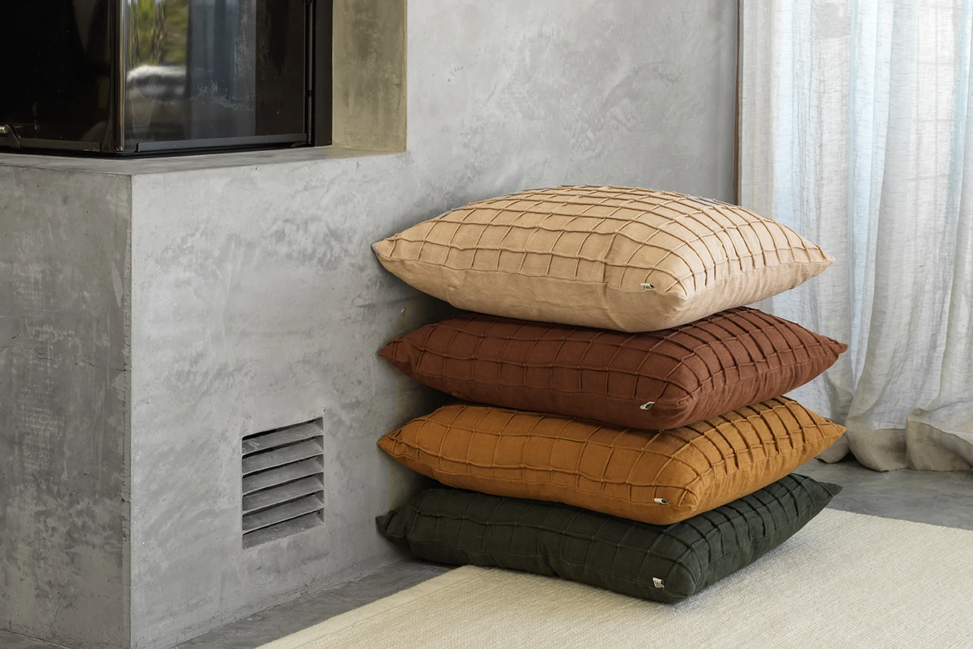 Jammu 베개커버 50x50 cm, Forest Green Chhatwal & Jonsson | 샤트왈앤존슨