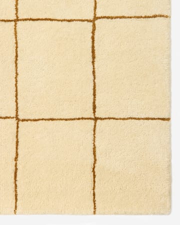 차크라 러그 - Khaki-masala yellow 180x270 cm - Chhatwal & Jonsson | 샤트왈앤존슨