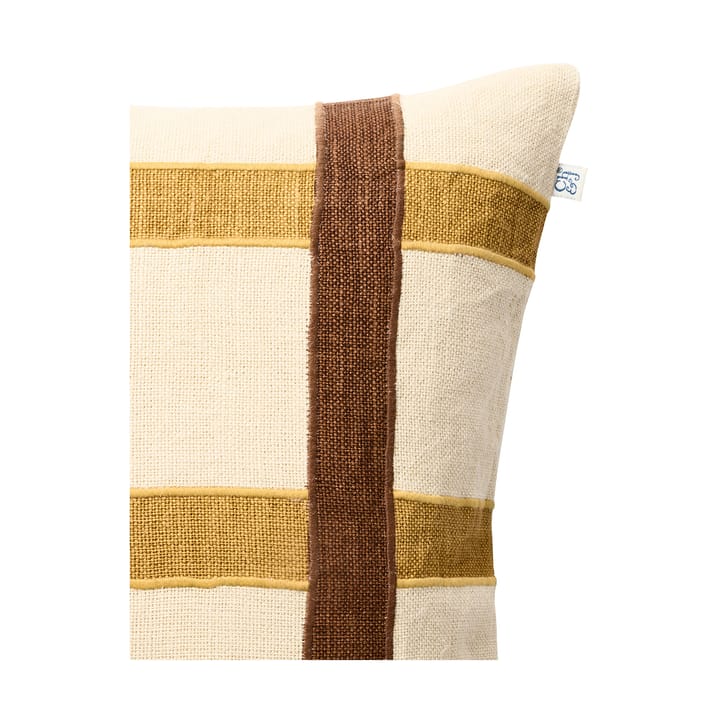 Kiran 베개커버 50x50 cm, Spicy Yellow-Taupe Chhatwal & Jonsson | 샤트왈앤존슨