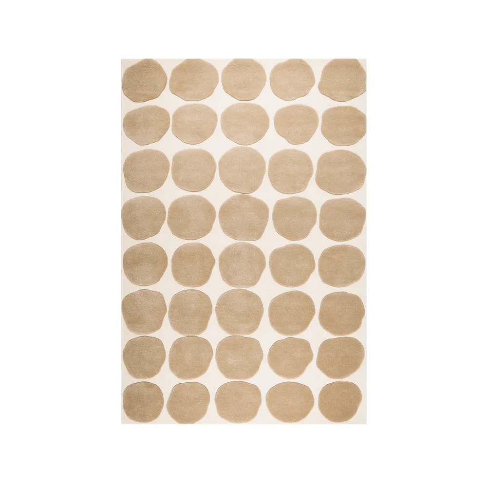 닷츠 러그, Light khaki/light beige, 180x270 cm Chhatwal & Jonsson | 샤트왈앤존슨