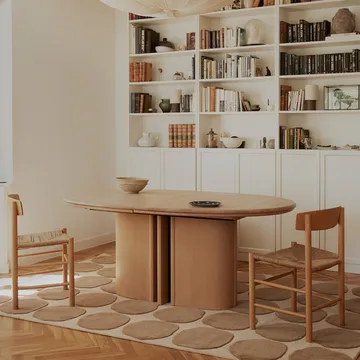 닷츠 러그 - Light khaki/light beige, 180x270 cm - Chhatwal & Jonsson | 샤트왈앤존슨