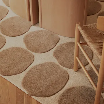 닷츠 러그 - Light khaki/light beige, 180x270 cm - Chhatwal & Jonsson | 샤트왈앤존슨